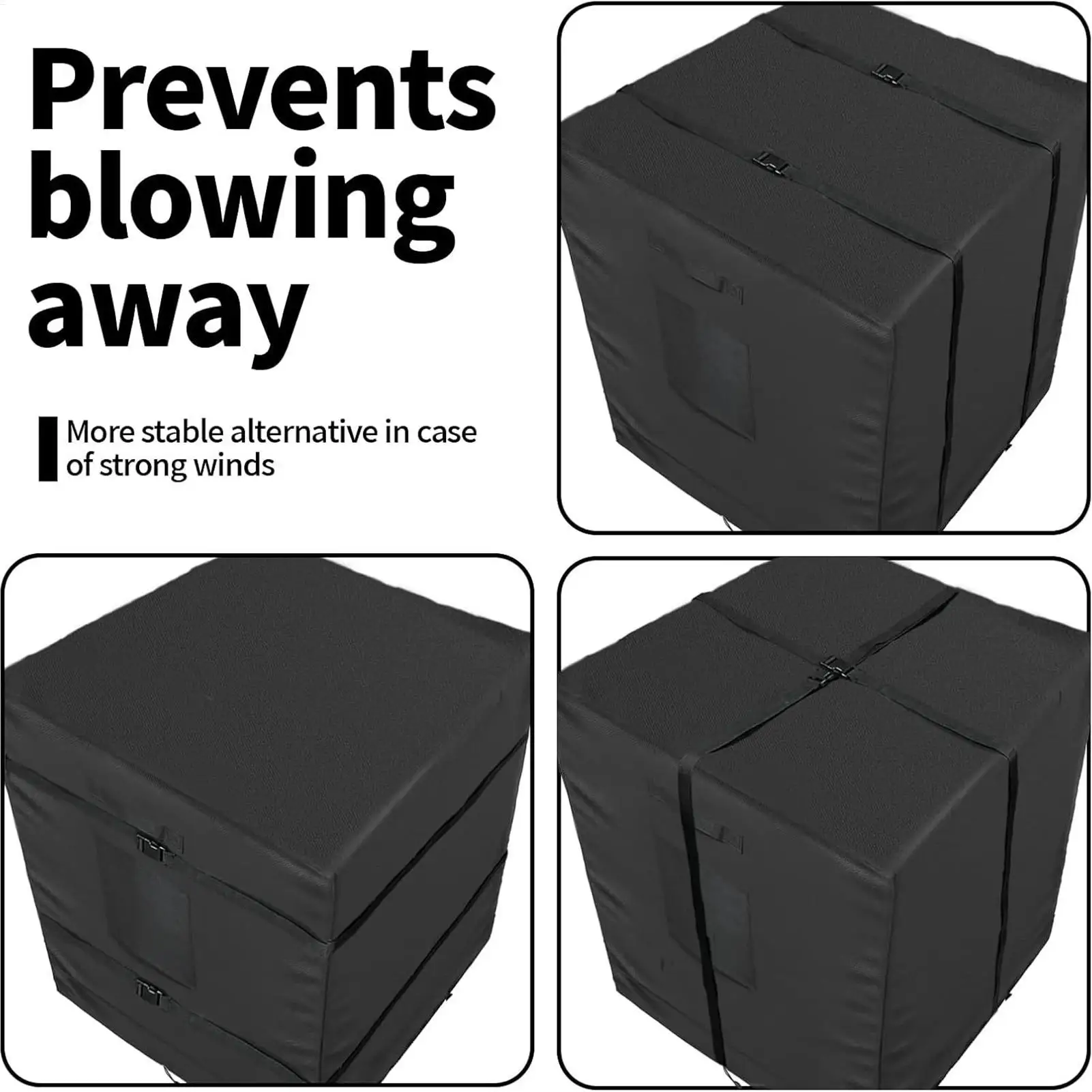 

Чехлы для блоков переменного тока, уличные водонепроницаемые ветрозащитные эластичные чехлы, центральные чехлы переменного тока, защита от листьев для дома, общежития, гостиницы, квартиры