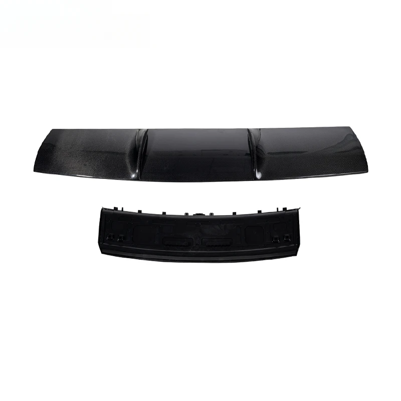 Durable Robot GT Style 3K Twill Carbon Rear Tail Wing Spoiler Kit for Sports Coupe 2015-2021 Off-Road