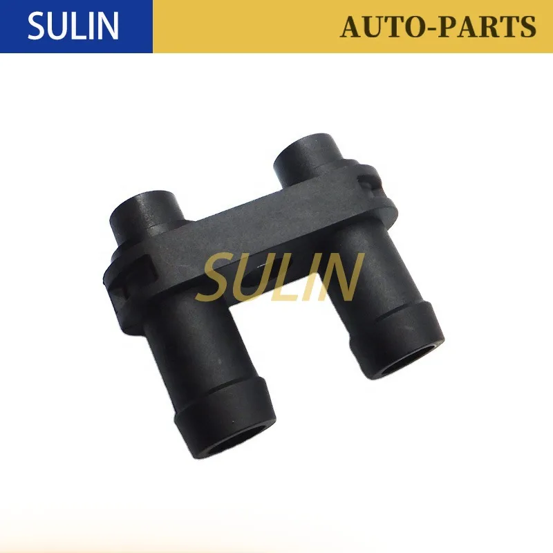 6Q0121065N Auto Cooling System Coolant Thermostat Housing Water Flange Tube For VW FOX Hatchback POLO SKODA AUDI