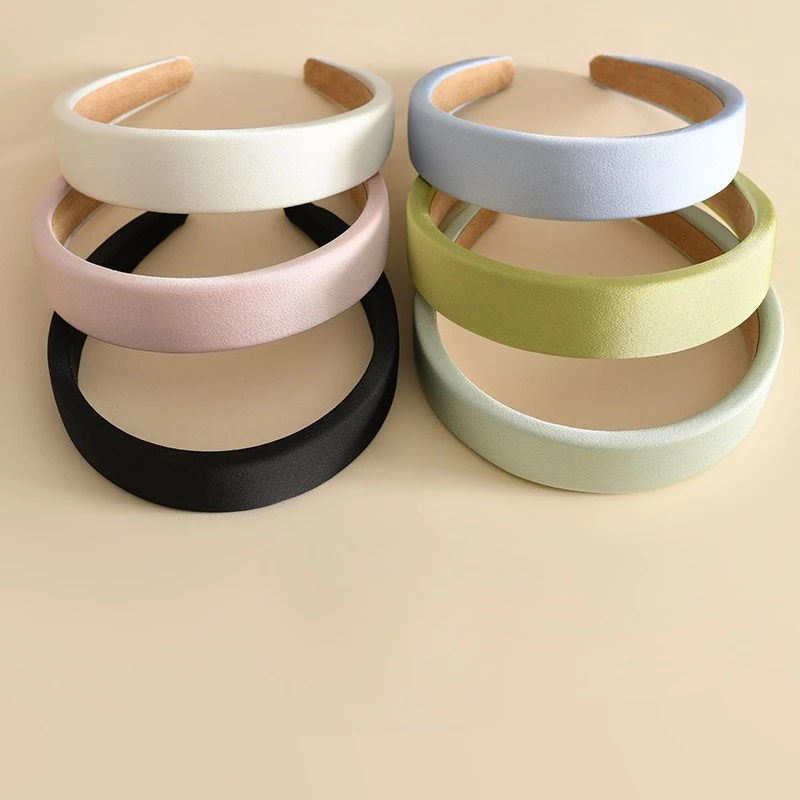 

Solid Color Fashion Headband Korean High-end Hair Hole Hair Accessories Headband Headband Jewelry