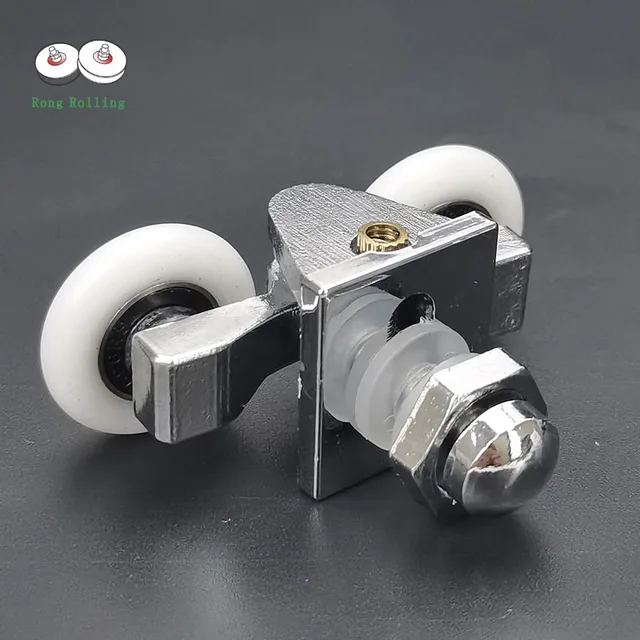 4pcs Shower Door Runner, Bathroom Pulley Diameter 23mm 25mm, Main Body Zinc Alloy Material, Sliding Door Wheel, Door Accessories 3 4pcs Shower Door Runner, Bathroom Pulley Diameter 23mm 25mm, Main Body Zinc Alloy Material, Sliding Door Wheel, Door Accessories 3