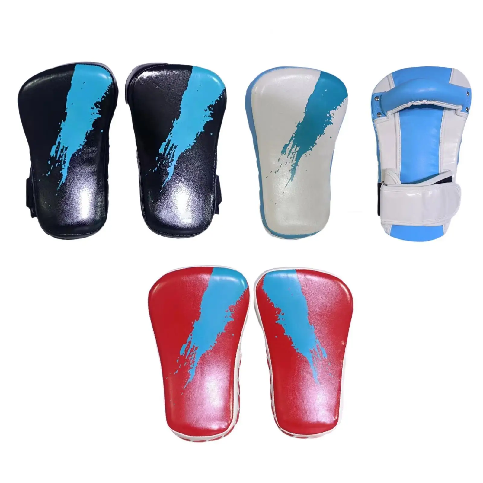 

Kids Taekwondo Kick Pad Training Target PU Curved Hand Pad Punching Target for Sanda Taekwondo Sparring Martial Arts Muay Thai