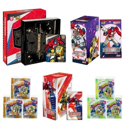 KAYOU Transformers Cards Anime Leadership Edition Collection Card Boxes Film Peripherals Collectible Cards Kids Gifts Toys