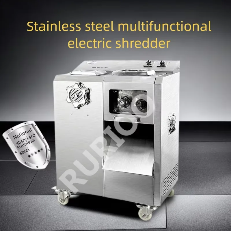 Portable Professional Electric Meat Grinder Powerful Industrial Manual Mincer Cutter for Restaurant and Farm Use