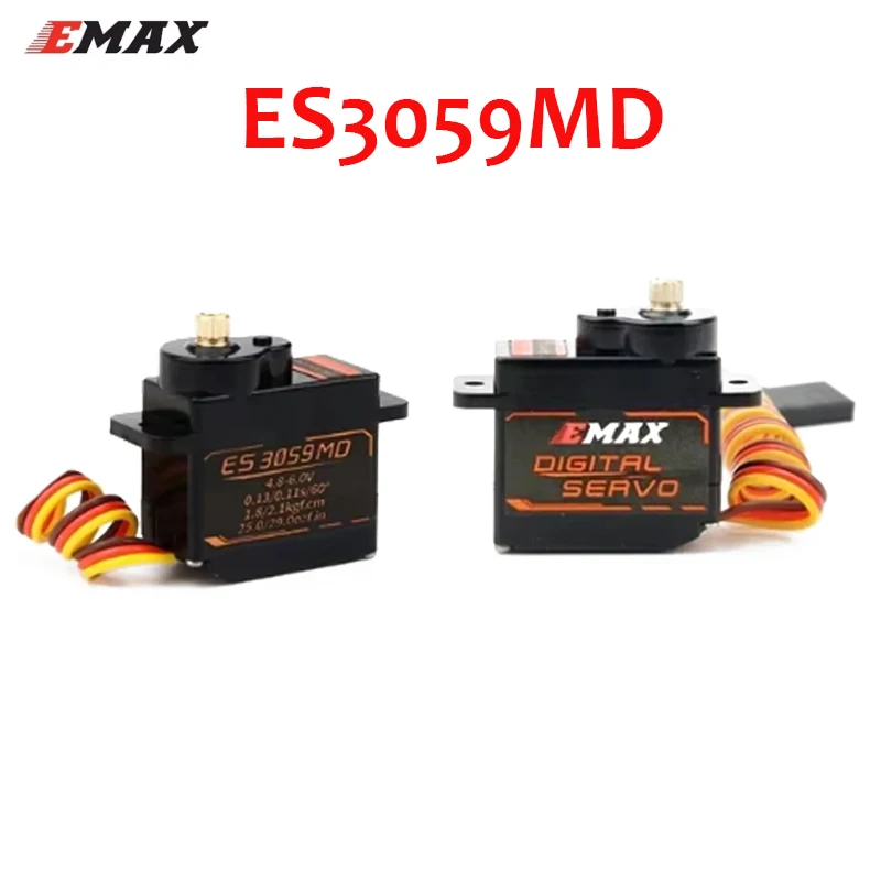 Emax ES3059MD 12g ตัวกระตุ้นดิจิตอลโลหะสําหรับรุ่น RC และตัวกระตุ้นหุ่นยนต์ PWM