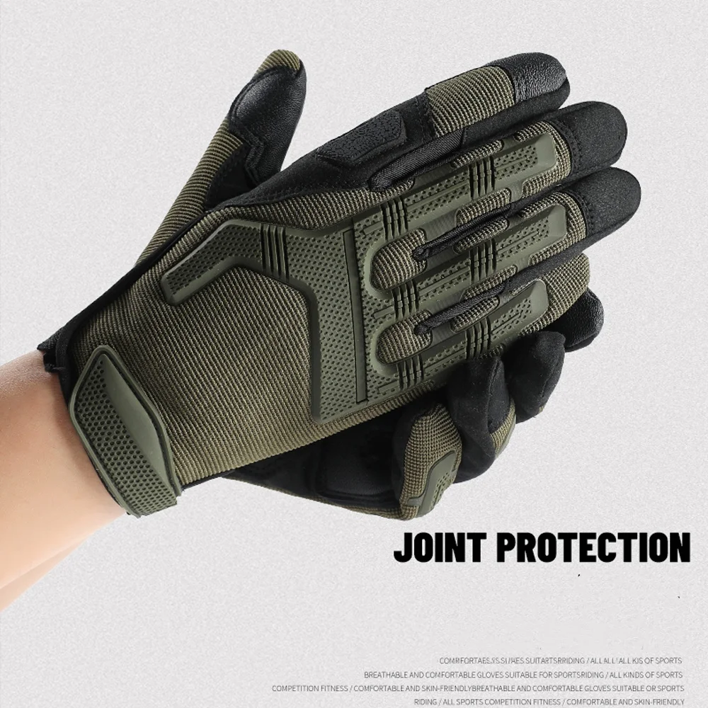 2025 Special Forces Tactical Military Gloves Outdoor Sports Hiking Work Motorcycle Non-slip Gloves Are Strong And Wear Resistant