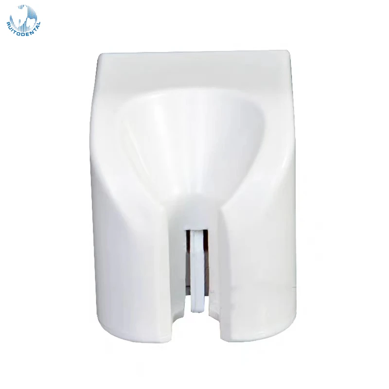 Piezas de repuesto para silla Dental, soporte de pieza de mano, pequeño, blanco, 2 unids/lote por paquete