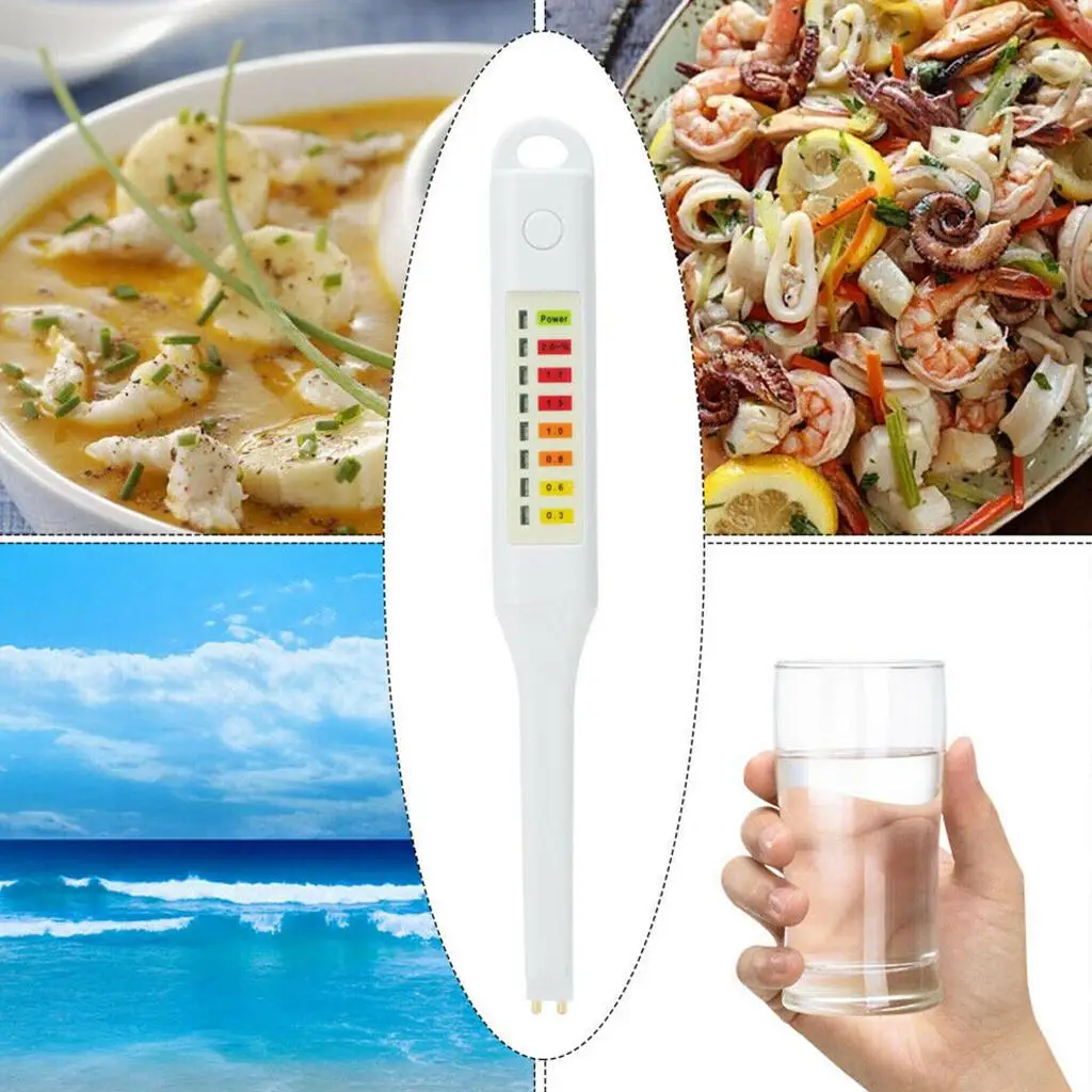 Food Salt Meter Swimming Pool Temperature Testing Measures