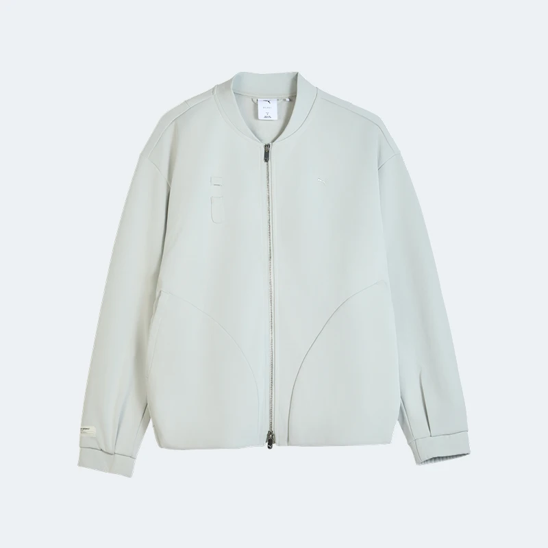 

Оригинальная осенняя модель Puma, мужская и женская трикотажная спортивная куртка с воротником-стойкой в стиле ретро 633476-61