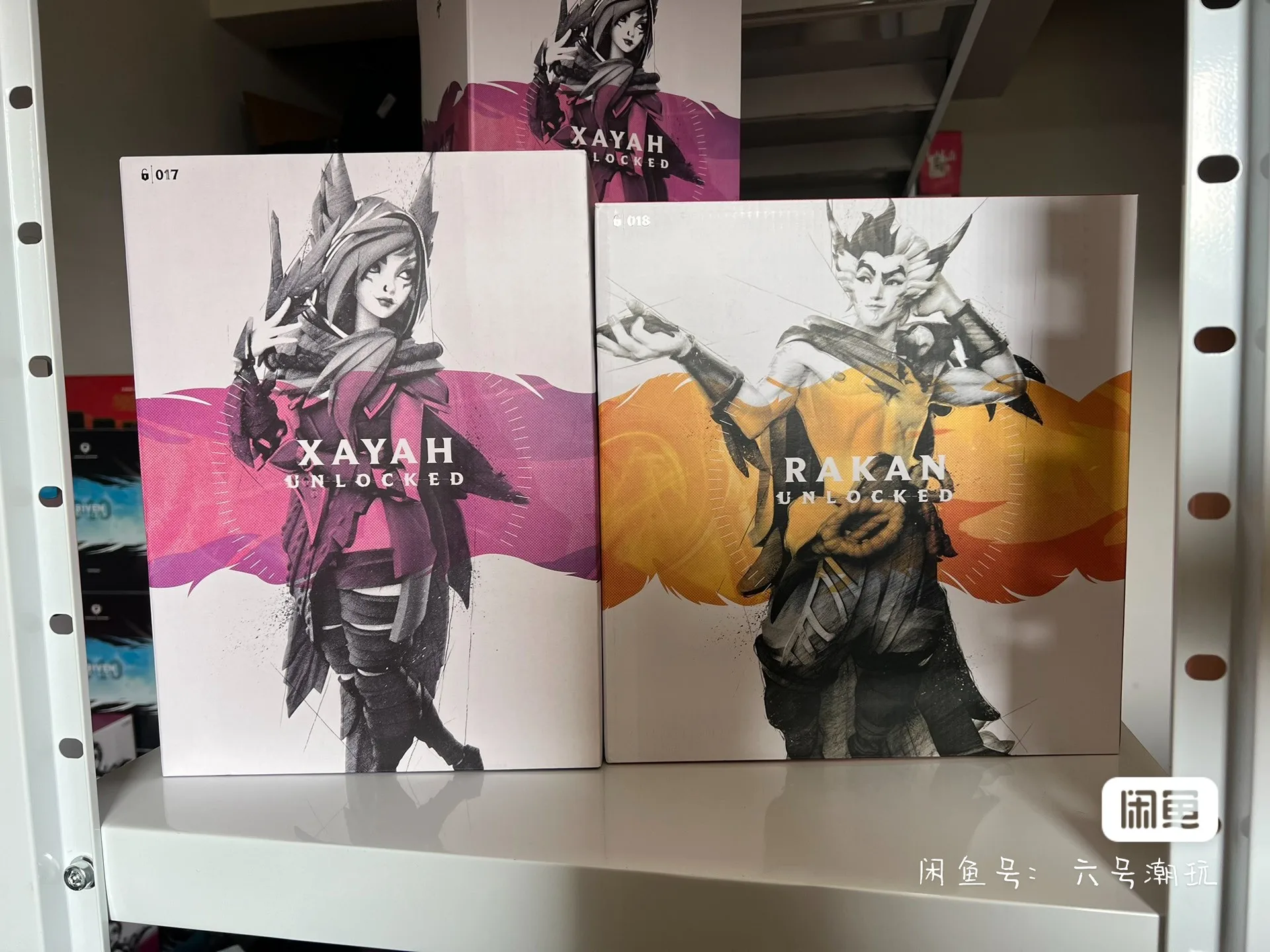 League of Legends Xayah & Rakan Action Figures - the Rebel & the Charmer Anime Collectible Doll Gift Toy in Stock view 4