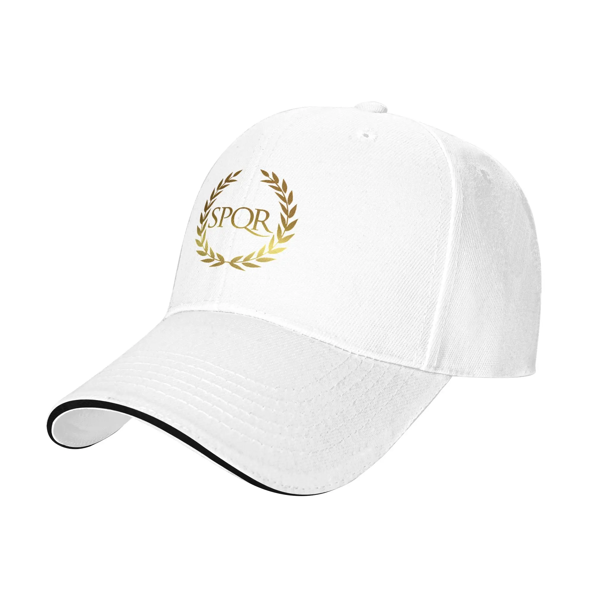 Roman SPQR Cap Fashion Casual Baseball Caps Adjustable Hat Hip Hop Summer Unisex Baseball Hats Customizable Polychromatic
