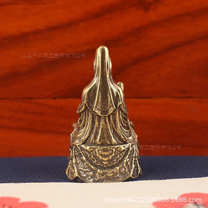 Guanyin-Statue, Heimdekoration, Figur, Buddha-Statue, Ornamente, Buddhismus, Tempel, Geschenke, Guanyin, kleine Bronzeware, Metallhandwerk – Detail 9