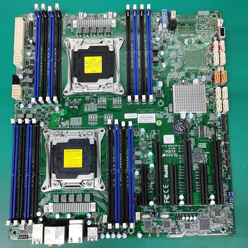 Supermicro C612 Chipset Graphics Workstation Support 2011V3V4 Dual X9 Motherboard  X10DAI