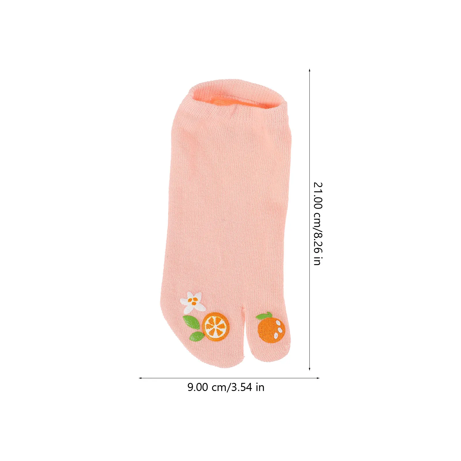 

Two toe Socks Cotton White Pink Newborn Baby Split Toe Sweat Absorbing Anti skid Warm Lightweight Comfortable Breathable Elastic