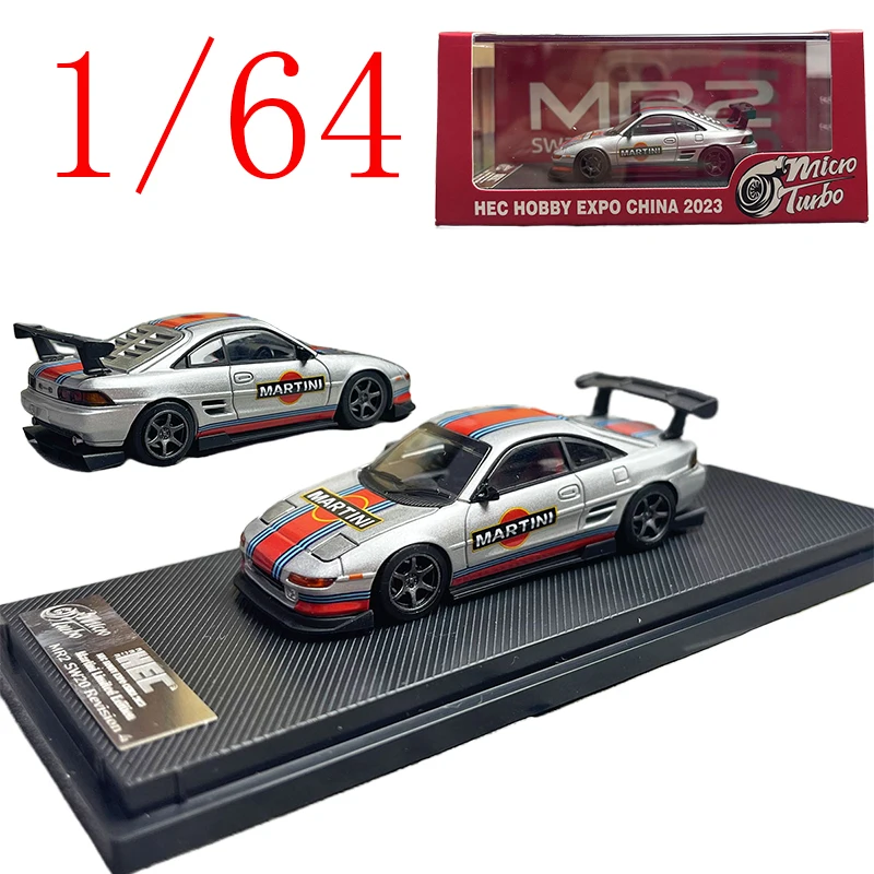 

Microturbo литой под давлением масштаб 1/64 Toyota, модель автомобиля из сплава Toyota MR2 SW20 HEC, игровые транспортные средства, игрушки для мальчиков, подарок, оригинальная коробка