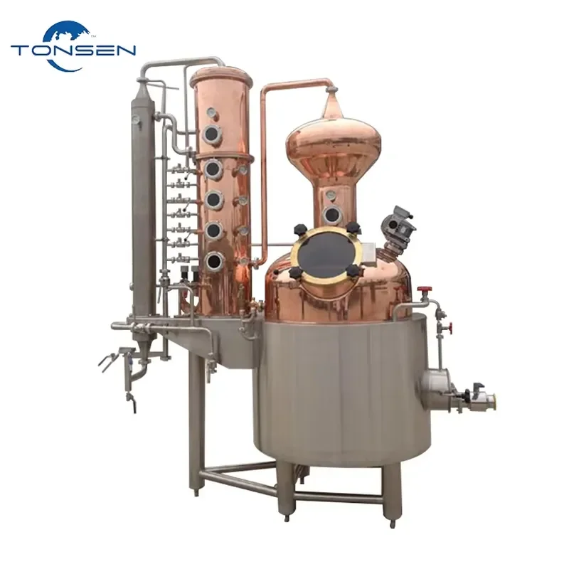 2026 CE Mini to Industrial Scale Still Complete Spirit Distilling Processing System With CIP Cleaning Function