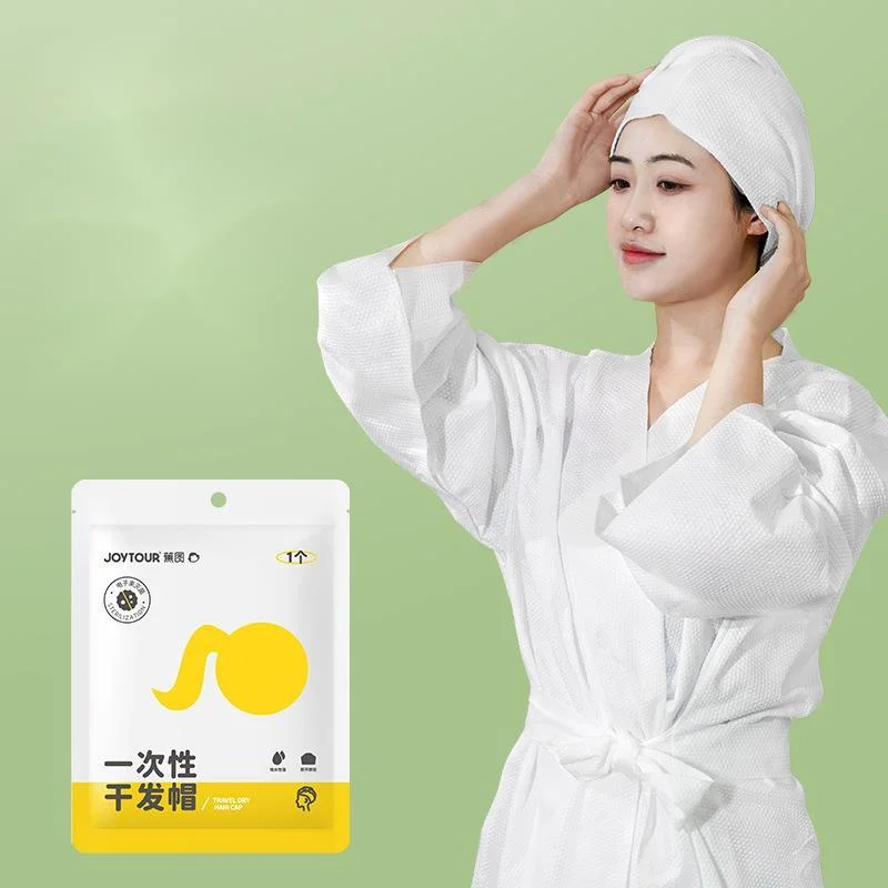 

Disposable Hair Dry Turban Towel Wraps Dry Hair Cap Quick Drying Towel Unisex Soft Head Wraps Travel Hotel Dry Hair Towel