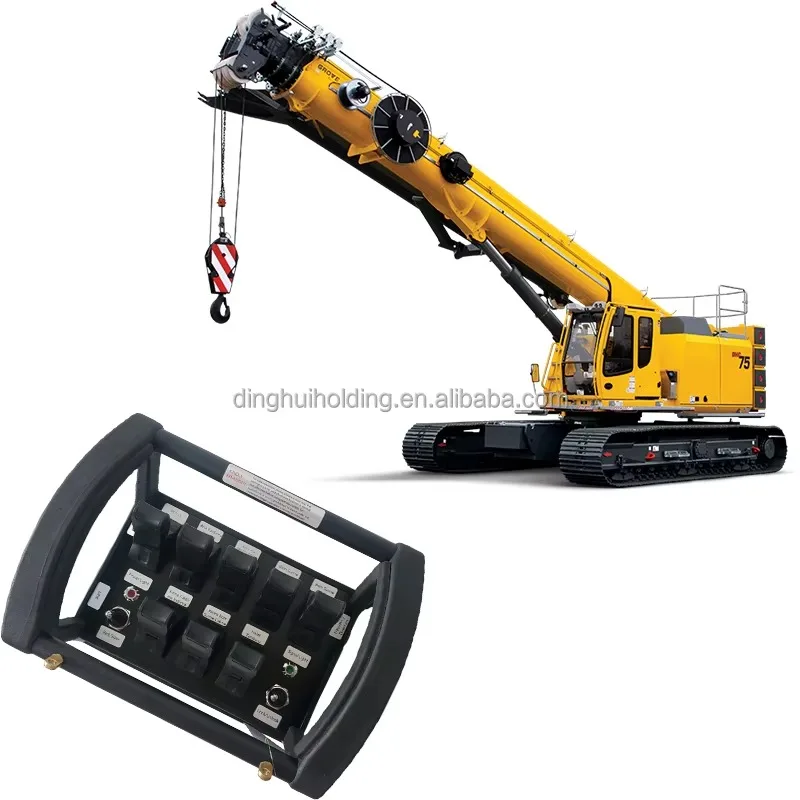 Fully Automatic Style Crane Equipment 8 Joysticks Remote Control Remote Control System For Crane Wireless Remote Control