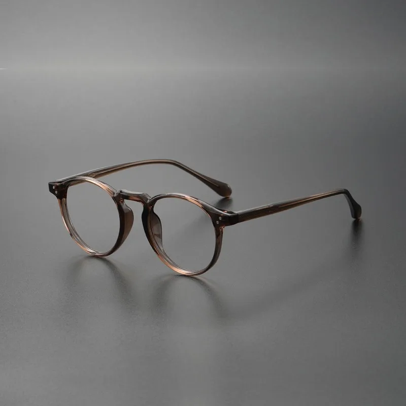 

Artistic Ultralight Glasses Frame Retro Men Trendy Elegant Refined Women Slimming Anti-blue Light Anti-fog Color-changing Lenses