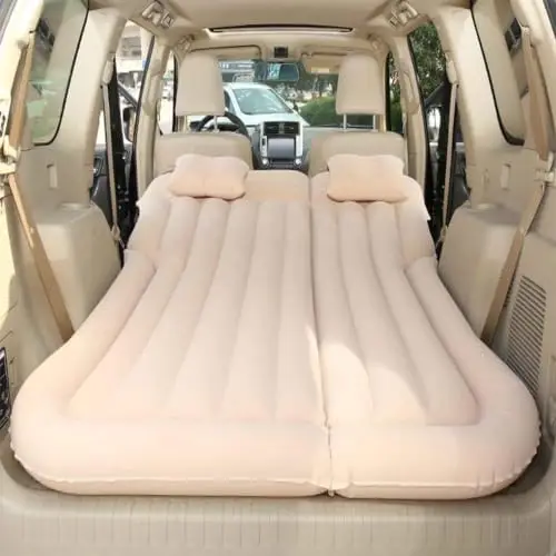 Inflatable Air Mattress for Subaru Impreza 2012-2016 | Flocking Sleep Mat Truck Trunk Bed Rear Seat Couch Portable