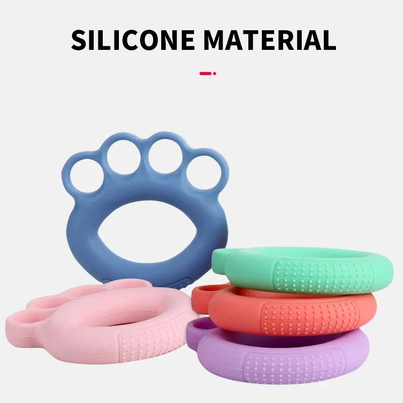 Silicone Adjustable Hand Grip Finger Recovery Trainer Exercise Carpal Expander Muscle Workout Gym Fitnes Strengthener