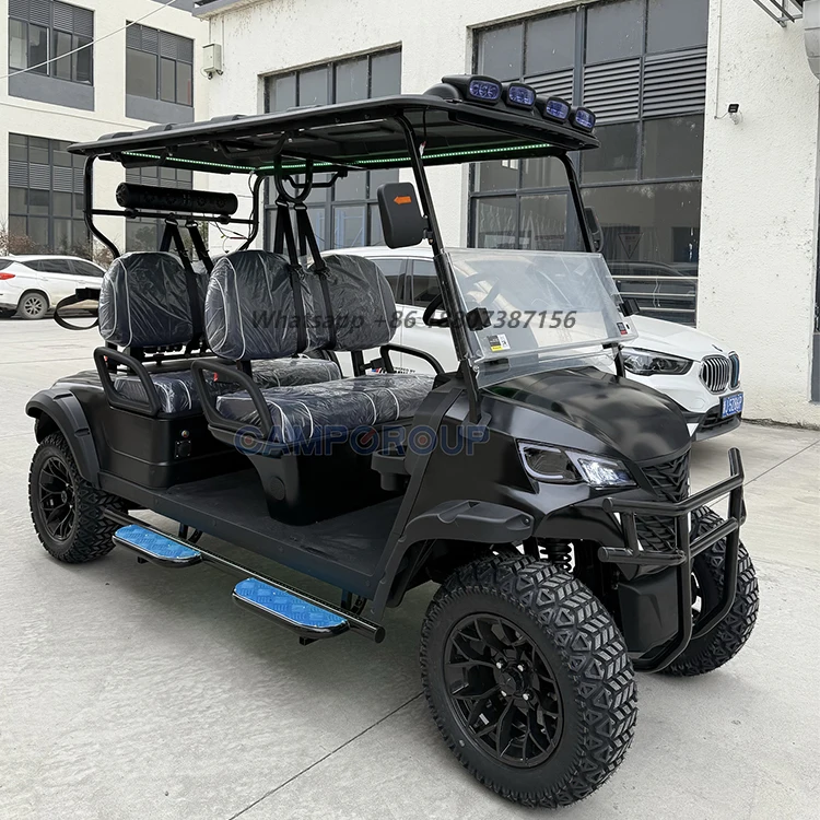 

Small Club Car 4 Seater Lithium Battery Off Road Golf Cart Street Legal Electric Golf Car for Sightseeing