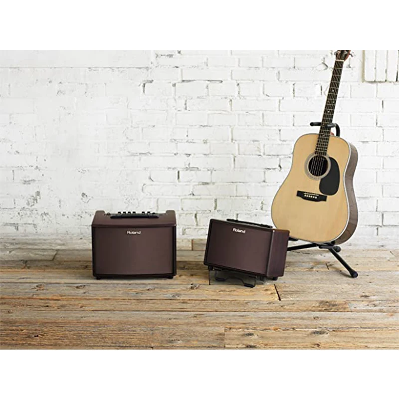 Roland AC-60 / AC-60-RW Acoustic Chorus Guitar Amplifier with Dual 30-Watt AC 60 / AC 60 RW 6.5-inch Speakers, Rosewood