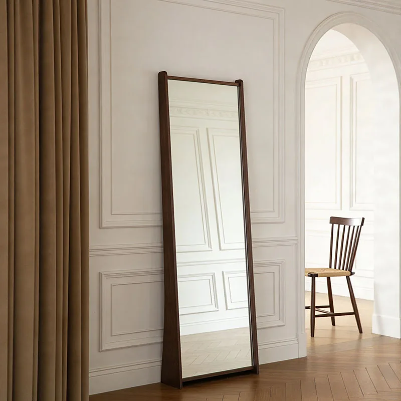 

Vintage Decoration Mirror Living Room Square Floor Standing Full Body Aesthetic Mirror Heart Compact Spiegel Wand Home Products