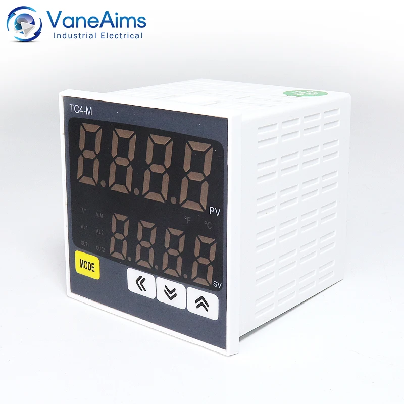 Digital Thermostat Temperature Controller SSR Relay Dual Output Universal Input TC4S TC4H TC4L TC4M PID Thermoregulator 1300℃