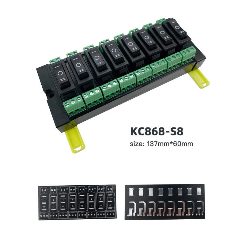 KC868-S8 8 gang wifi button board