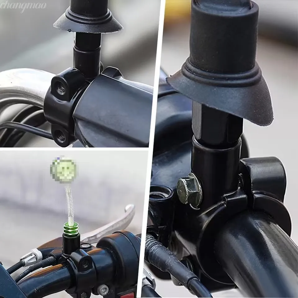 1PC Motorcycle Mirror Mount 8MM / 10MM Motorcycle Modified Rearview Mirror Seat Moto Mirror Bracket Adapter Handlebar Bracket
