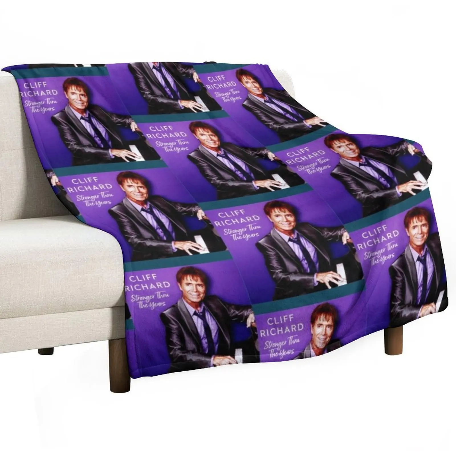 cliff richard Throw Blanket cosplay anime Beach halloween For Baby Blankets