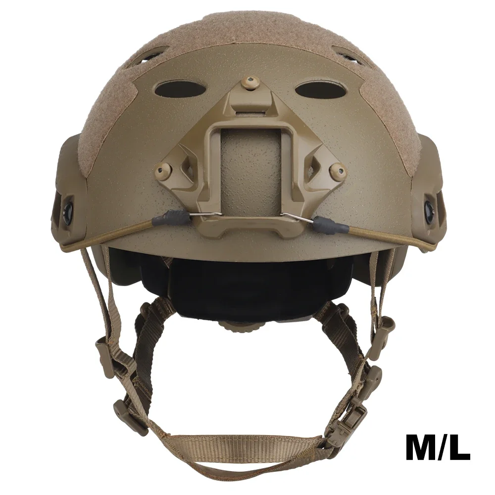 Tactical Fast Helmet Sandblasted Version Adjustable Militar Airsoft Shooting Protection Outdoor Jump Sport Cycling Helmet Gear