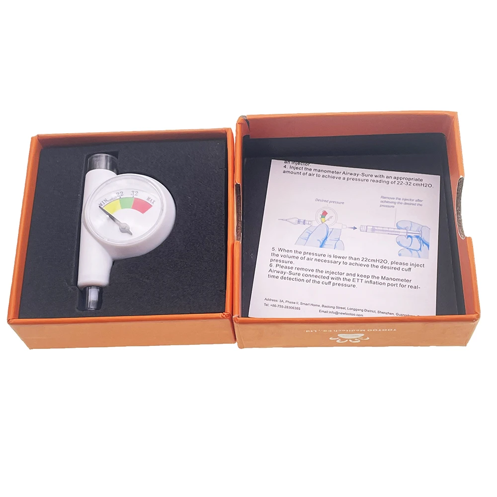 Endotracheal-Intubations-Ballondruckmesser Sättigungsdetektionsgerät Zubehör für Tieranästhesiemaschinen Klinik – Detail 4