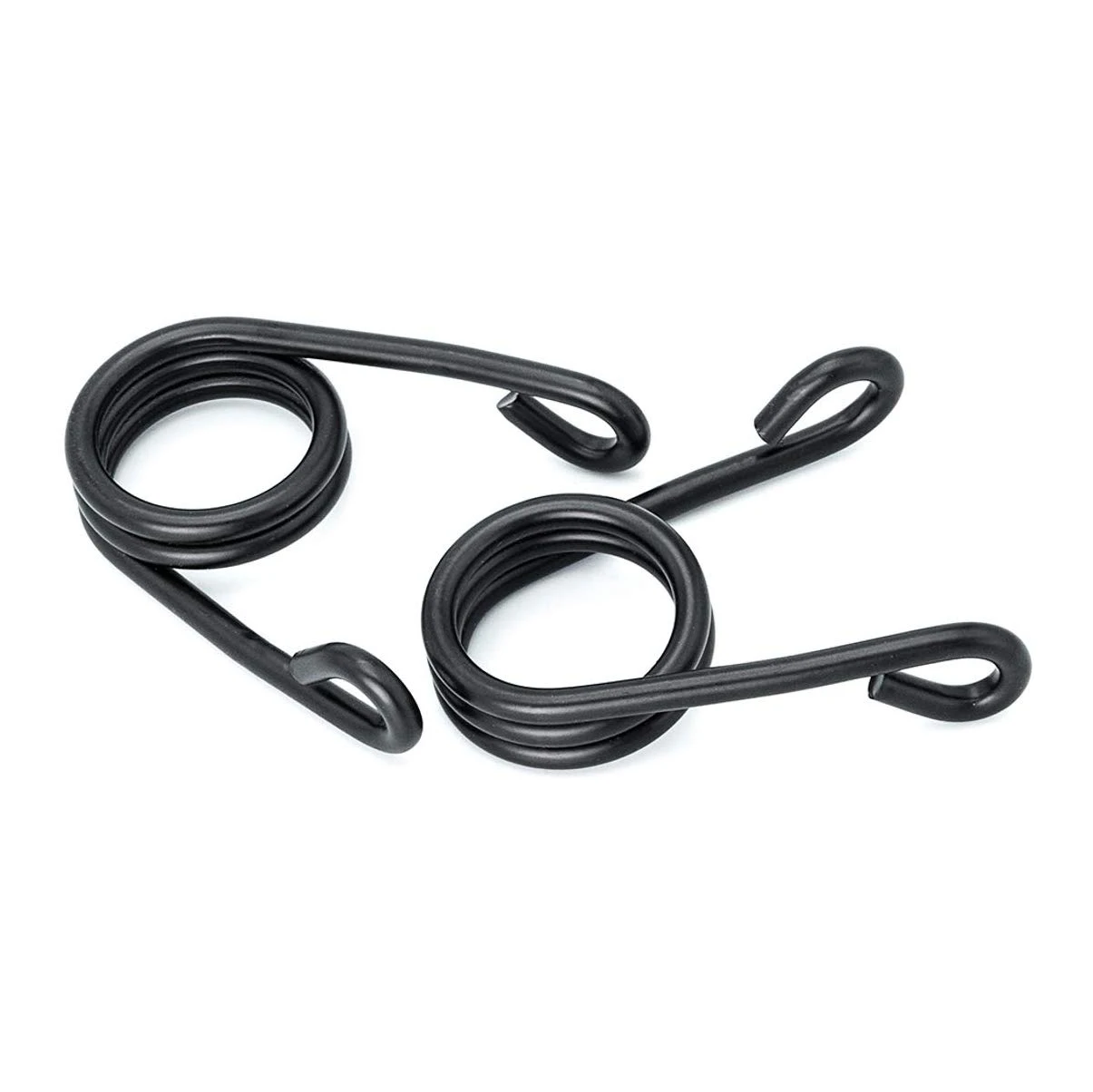 2 Pcs 2 inch Universal Motorcycle Scissor Clip Type Solo Seat Springs (Black)