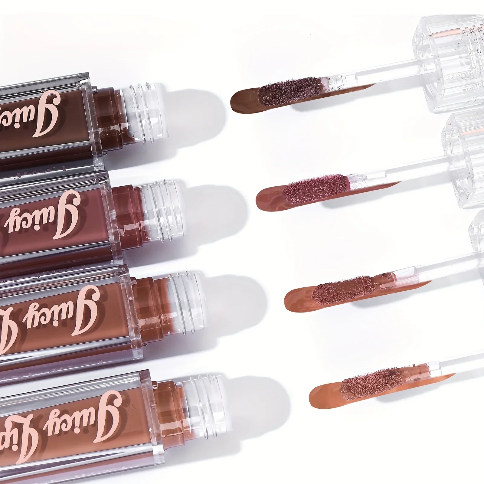 مع ظلال ملونة لجميع أنواع البشرة، زيت الشفاه الكريستالي المرطب - لمعان ممتلئ ومرطب