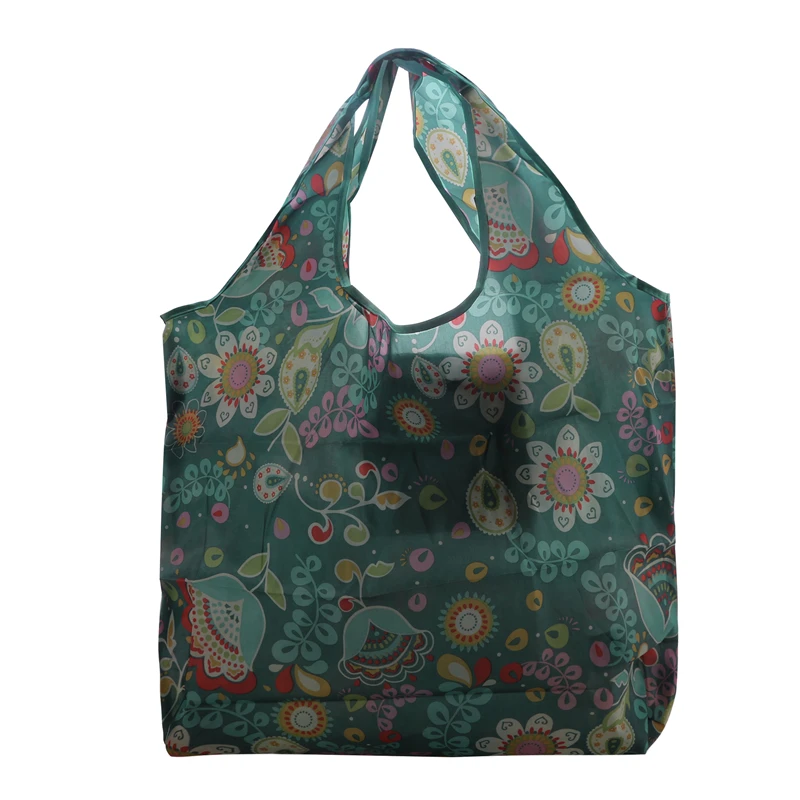 Modischer Druck, faltbar, umweltfreundlich, Einkaufstasche, faltbar, Handtaschen, praktisch, großes Fassungsvermögen für Reisen, Einkaufstasche – Detail 22