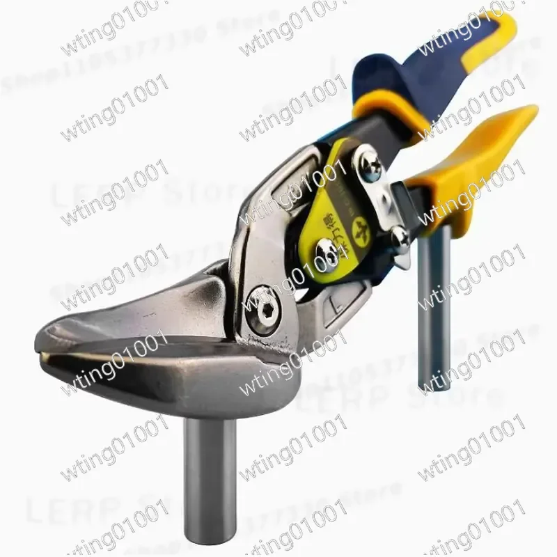 for Industrial 10 Inch Galvanized Sheet Cutter Heavy Duty Stainless Steel Aluminum Shears Offset Scissors Metal Cutting Tool