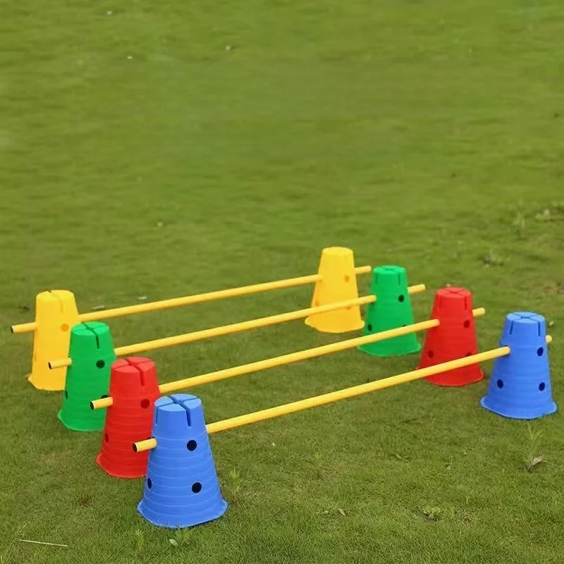 

Kindergarten Children's Combination Early Eon Fitn Training Balance Cone Barrel Obstacle Equipment Ice Cr Barrel