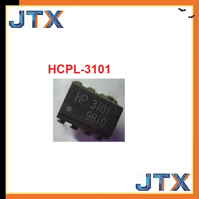 10PCS/LOT opto-coupler  A3101 HCPL-3101 DIP8