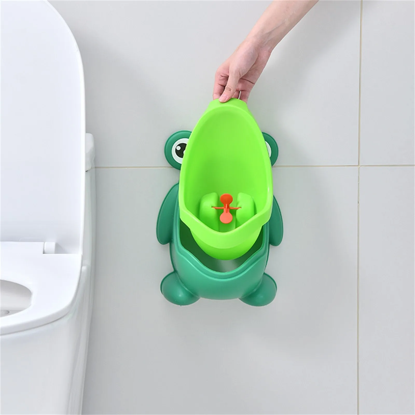 Cartoon Baby Toilet orinatoio ragazzo orinatoio a parete forma di rana ragazzo in piedi orinatoio wc orinatoio da allenamento