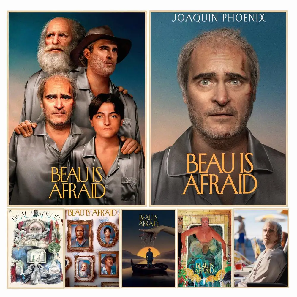 classic movie B-Beau Is Afraid-D Poster Decorative Wall Art Sticker for Cafe Office Bedroom and Living Room