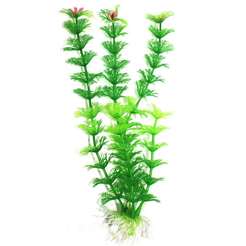 1~10PCS Artificial Underwater Plants Aquarium Fish Tank Decoration Green Water Grass Viewing Decorations Plastic Water Grass