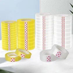 OPP Clear Transparent Tape, Stationery Tape Refills Rolls for Dispenser, Gift Wrapping Tape for Office, School and Home
