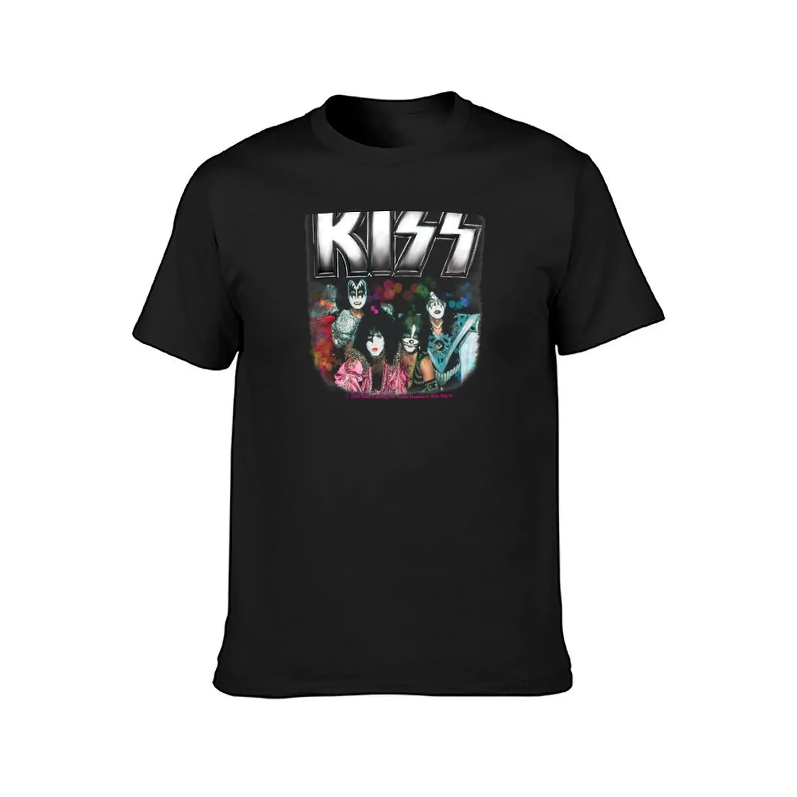 Kiss vintage fan art T-Shirt sports fans shirts graphic tees tops big and tall t shirts for men