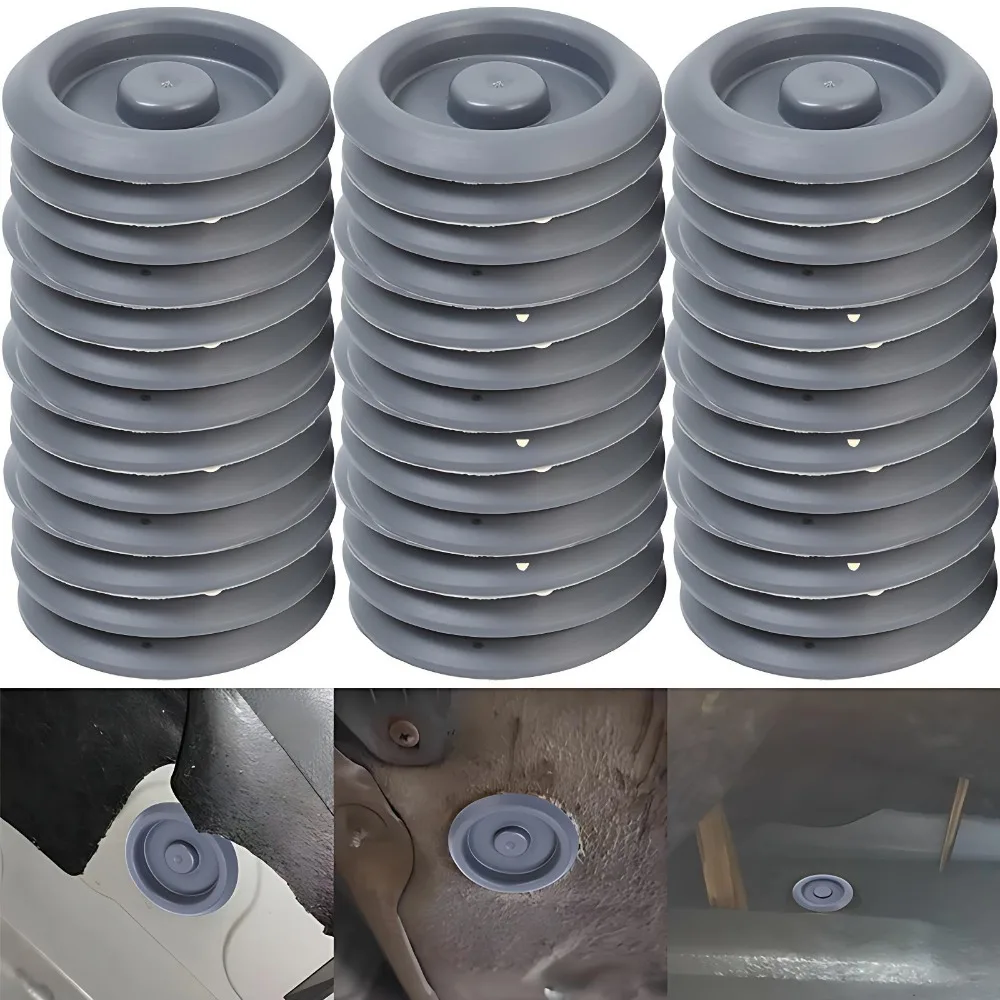 Water Plug Cover for VW Passat Car Chassis Hole Sealing Caps Rubber Dustproof Guard Protector Auto Body Fastener Accessories