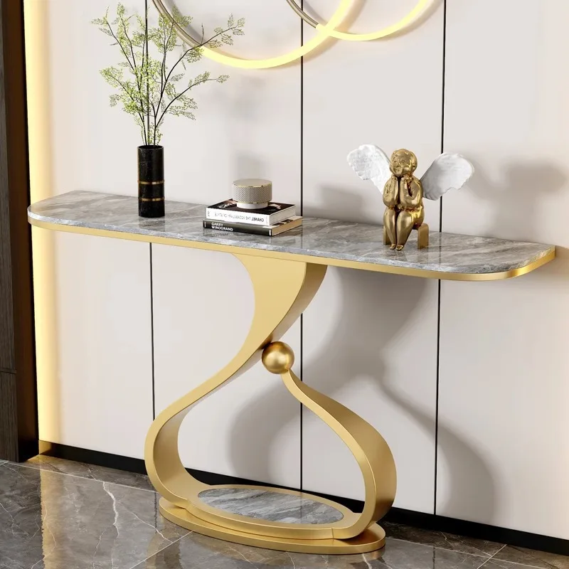 Luxury Unique Console Table Simple Decor Modern Design Corner Table Professional Hallway Console Ingresso Furniture Living Room