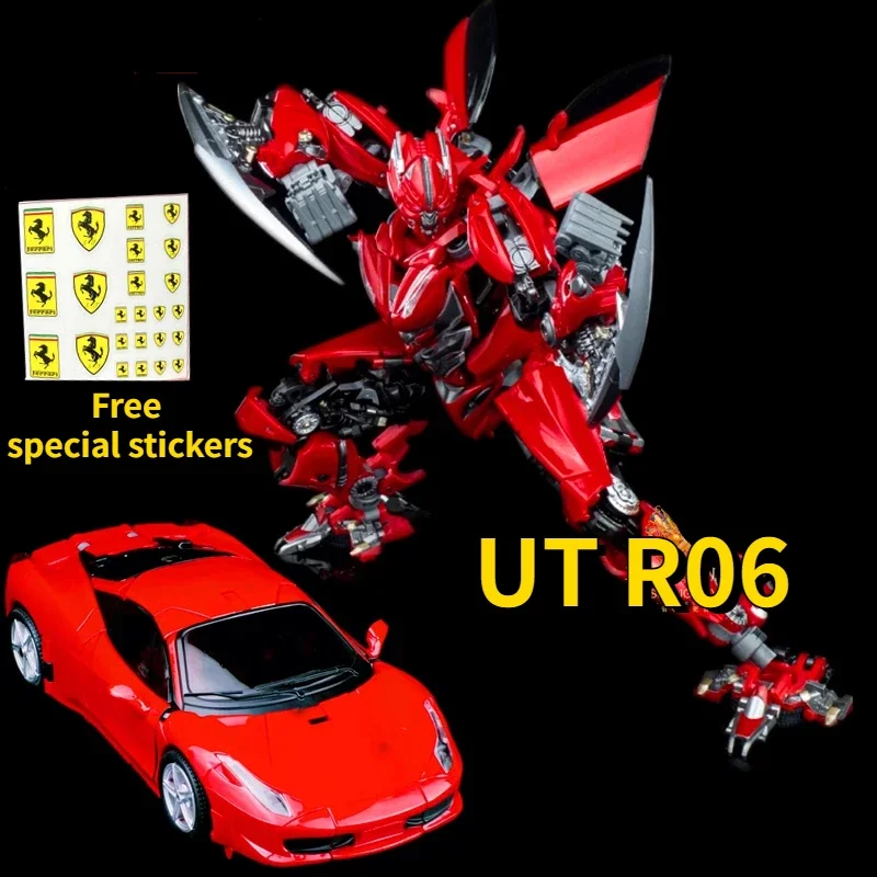 Unique Toys UT-R06 Dino Sports Car Transformation Robot UT-R06  Movie Version Autobots Action Figure Transformation Toys