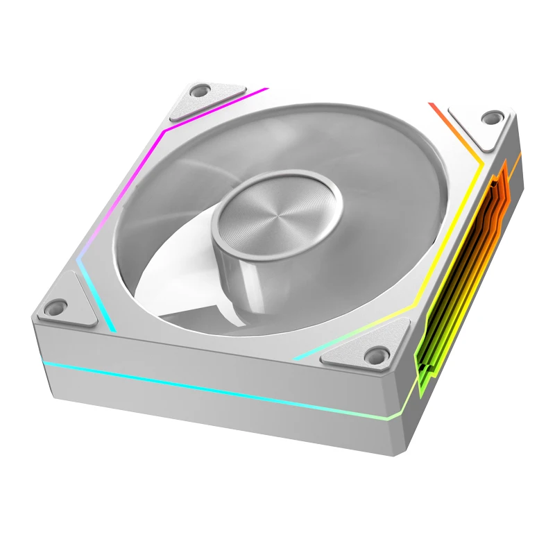 OEM PRISM 5 PRO Computer Chassis Fan 12cm ARGB 4 Pin PWM Quiet Cooling Fan 12V Large Air Volume 45.2CFM image 3