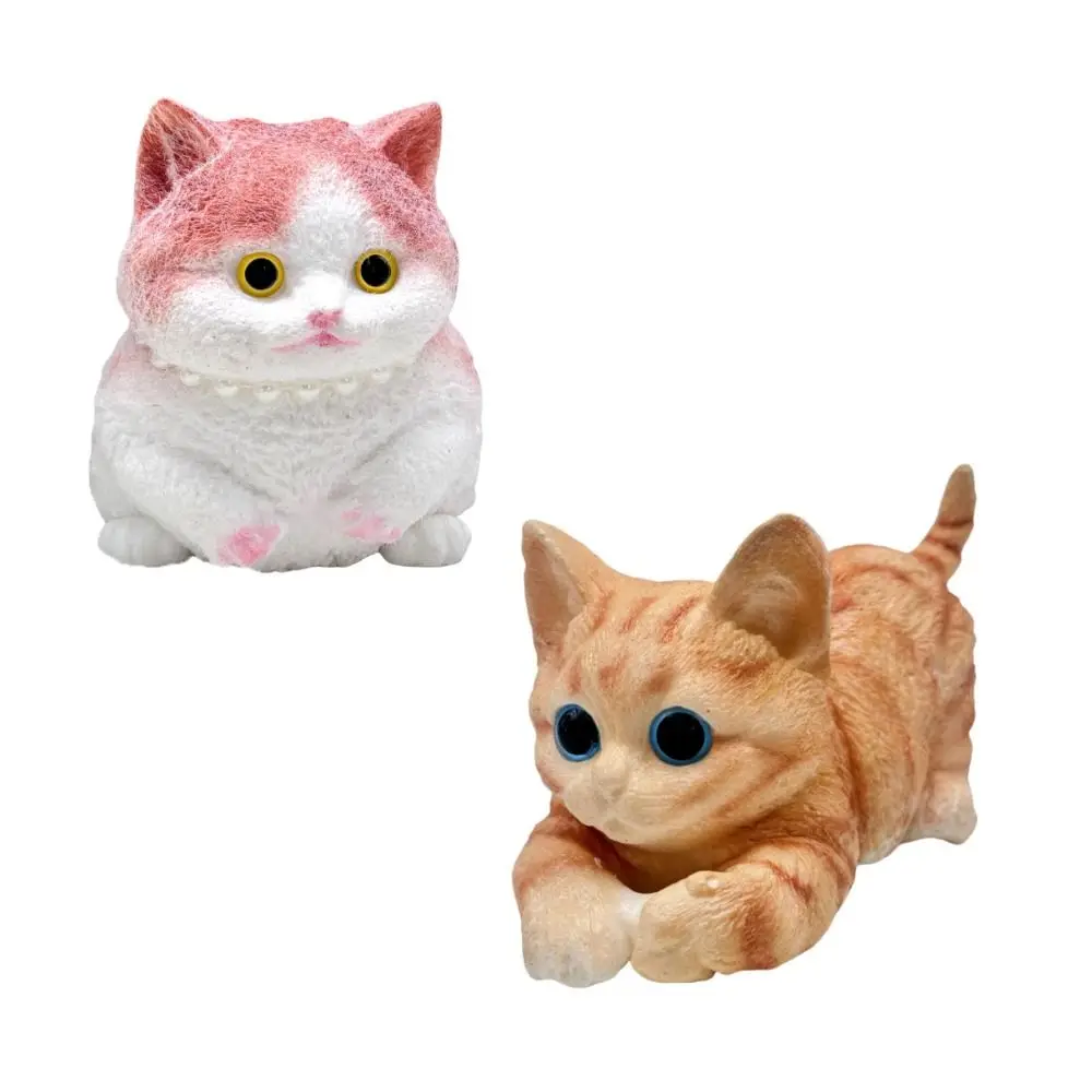 

Забавная медленная отскок, большая кукла-кошка, сжимаемая игрушка, мультяшная животное, имитация кошки, сжимаемые игрушки, красочные мягкие игрушки-кошки, украшения